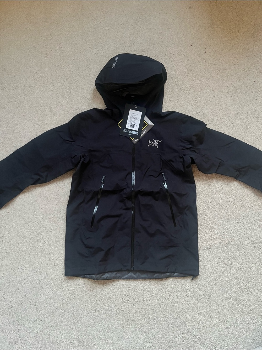 ARCTERYX BETA SL “Black” gore-tex shell jacket ✅